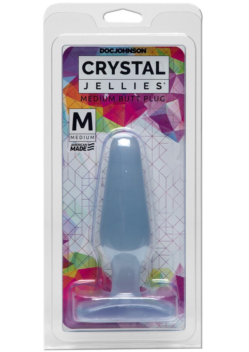 Tapón anal de tamaño mediano de gelatina transparente