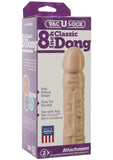 Classic Dong VacU-Lock attachment - Flesh