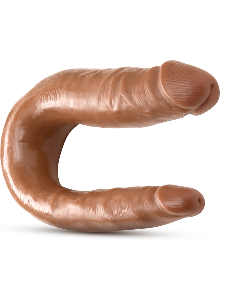 "Dr. Skin Mini Double Dong - Mocha BL-34207"