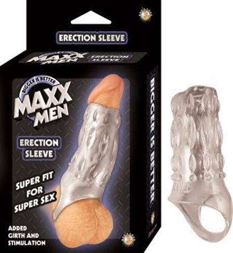 "Maxx Men Erection Sleeve - Clear NW2617-1"