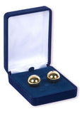 Bolas de oro Ben-wa en caja azul