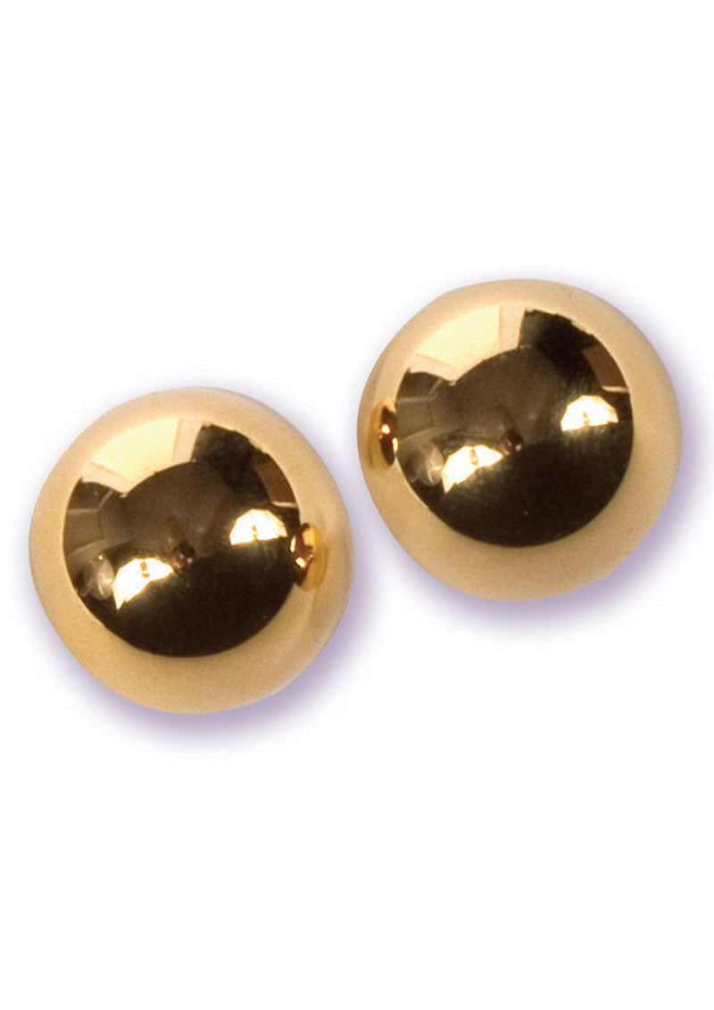 Ben-wa Gold Balls Blue Box