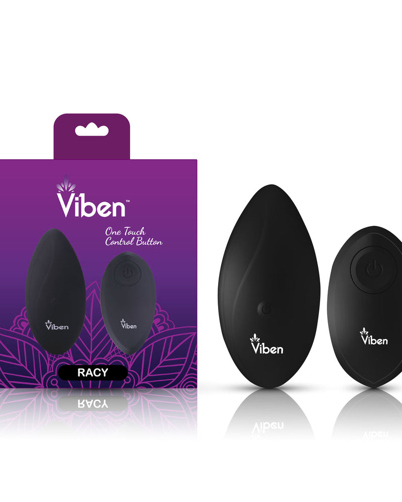 Racy - Remote Control 10 Function Panty Vibe - Black Vibe