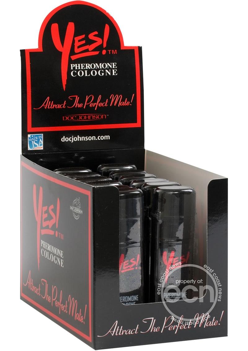 Yes Pheromone Cologne For Men 1 Ounce 12 Per Display