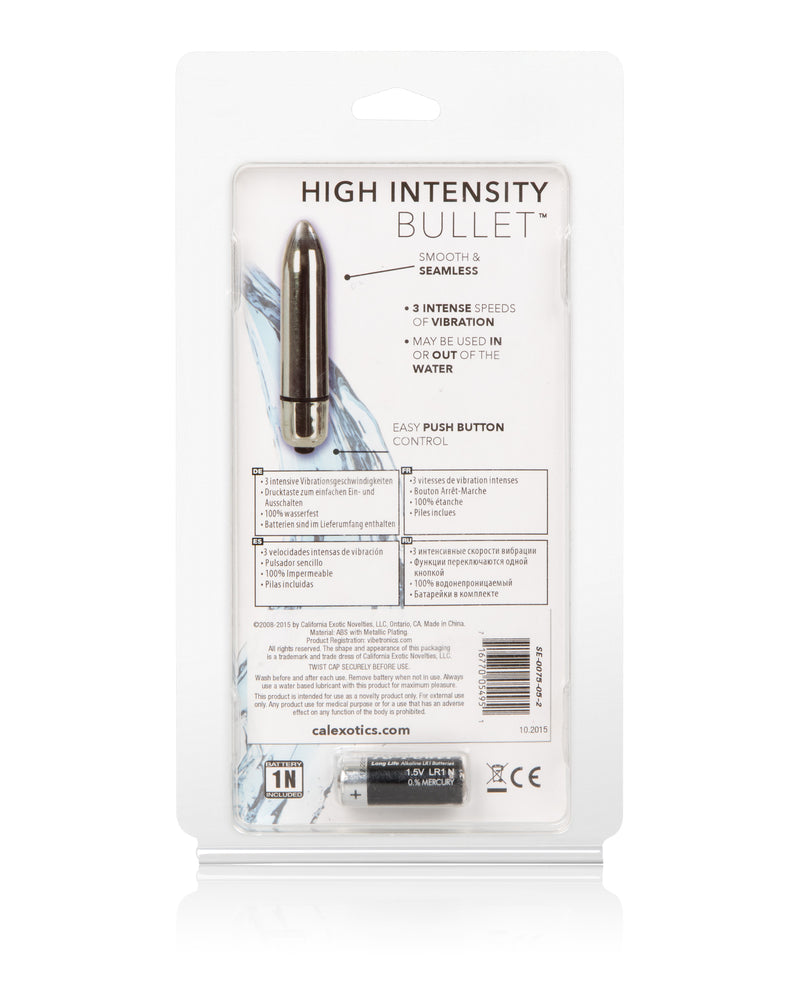 High Intensity Bullet - Silver