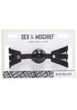 Brat Ball Gag - Black / Rose Gold