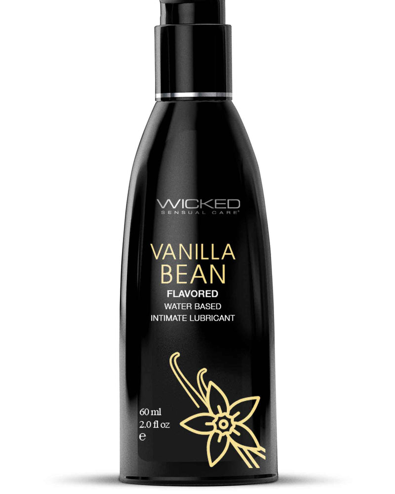 "Aqua Vanilla Bean Flavored Water Based Intimate Lubricant - 2 Fl. Oz. WS-90332"