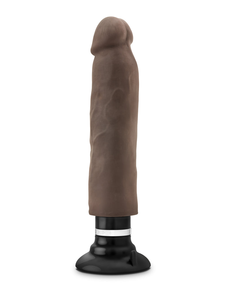Au Naturel - 11 Inch Sensa Feel Magnum Vibrating Dong - Chocolate