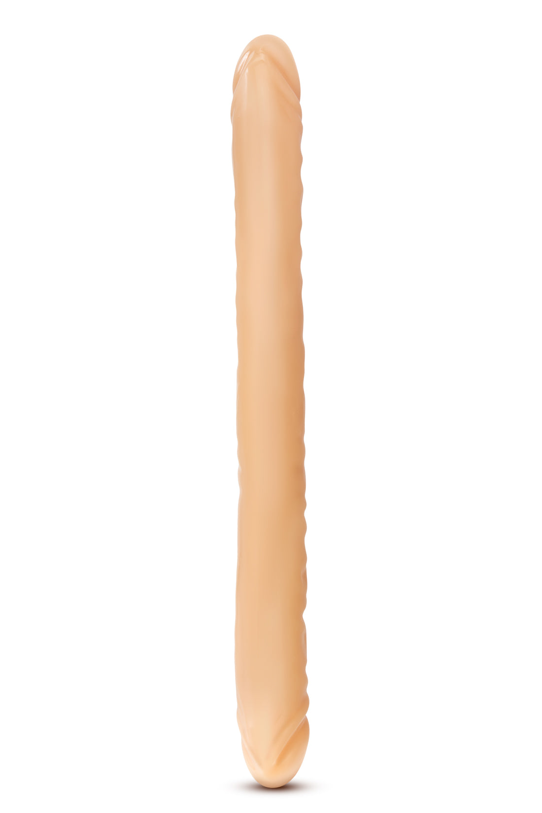 B Yours 18 Inch Double Dildo - Beige