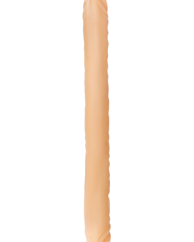 B Yours 18 Inch Double Dildo - Beige
