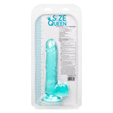 Size Queen 6 Inch - 15.25 Cm - Blue