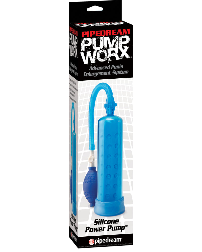 Pump Worx Silicone Power Pump - Blue