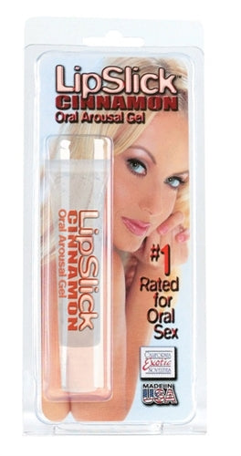 "Lipslick Cinnamon Oral Arousal Gel - Clear Edible Warm and Tingly SE2240002"