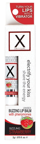 "X on the Lips Lip Balm - Sizzling Strawberry - .75 Oz. SEN-VL202"