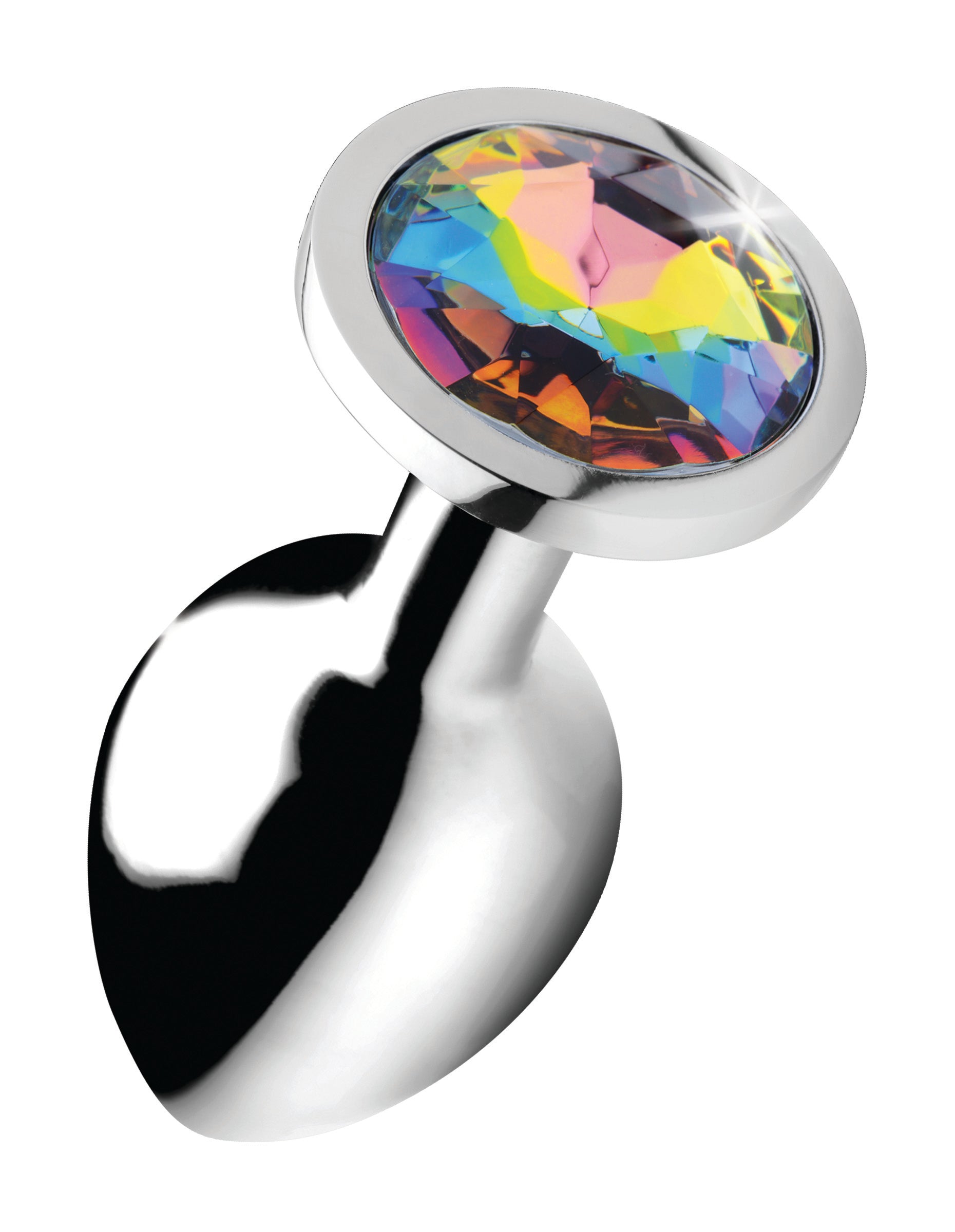 "Rainbow Prism Gem Anal Plug - Medium BTYS-AG375-MED"