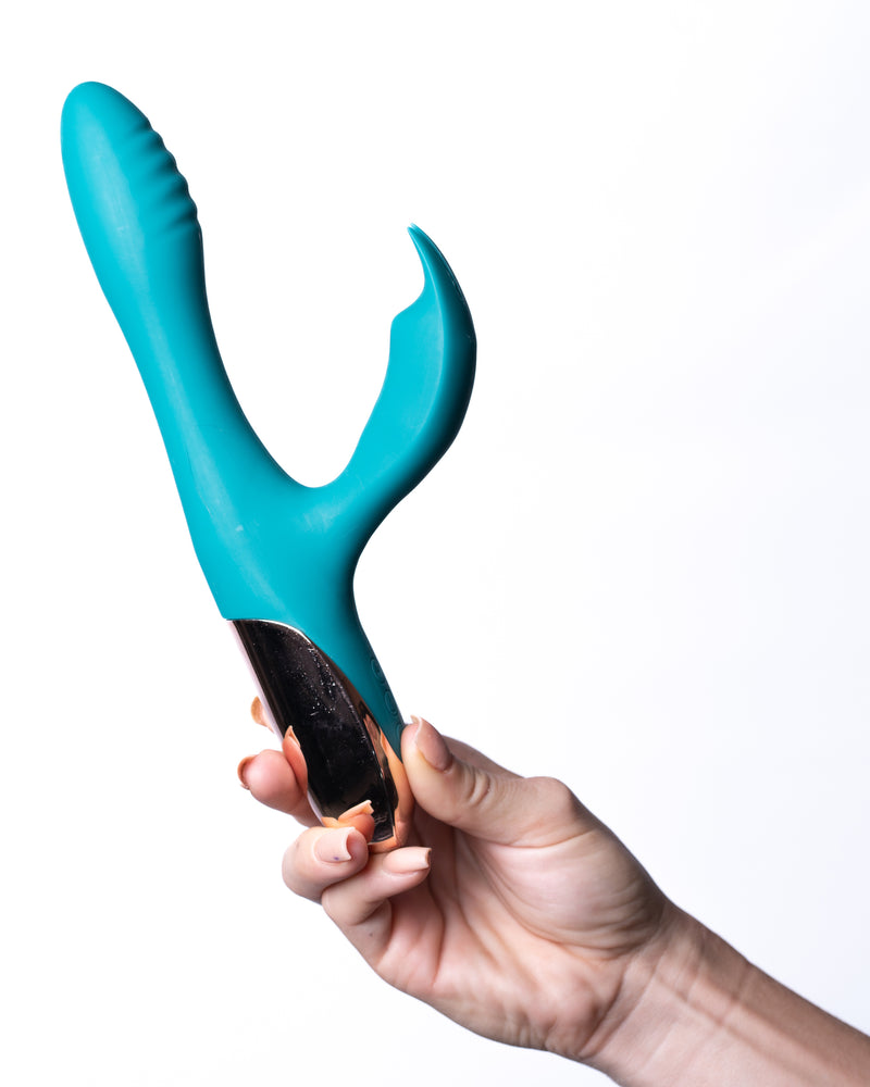 Skyler Silicone Bendable Rabbit - Green