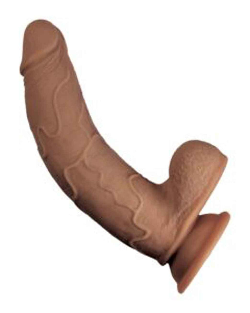 "Real Cocks Dual Layered - Brown NW2788-2"