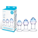 "Pleasure Droplets Anal Training Kit GLAS-SET-09"