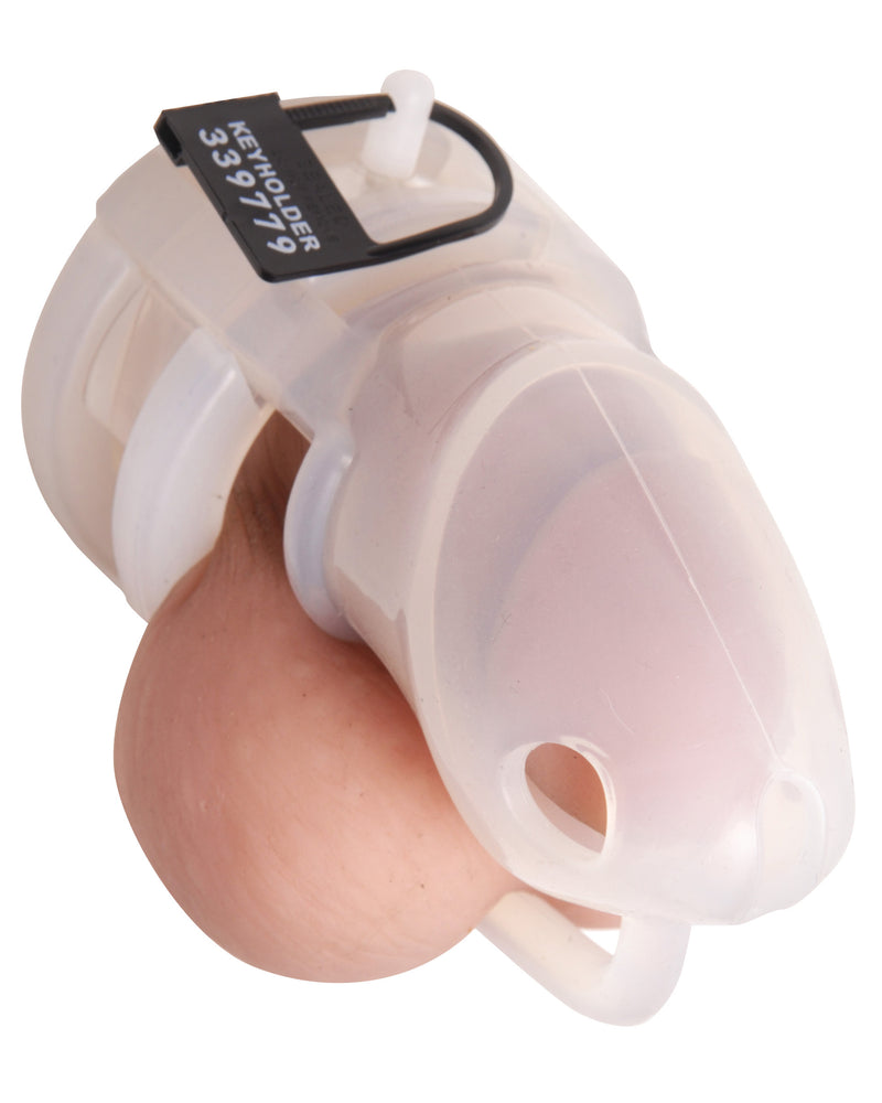 "Sado Chamber Silicone Male Chastity Device MS-AD715"