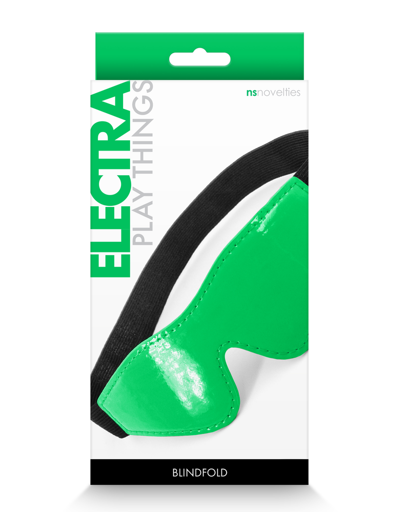 "Electra Play Things - Blindfold - Green NSN-1310-08"