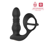 Cyrus - App Control Thrusting Prostate Massager - Black