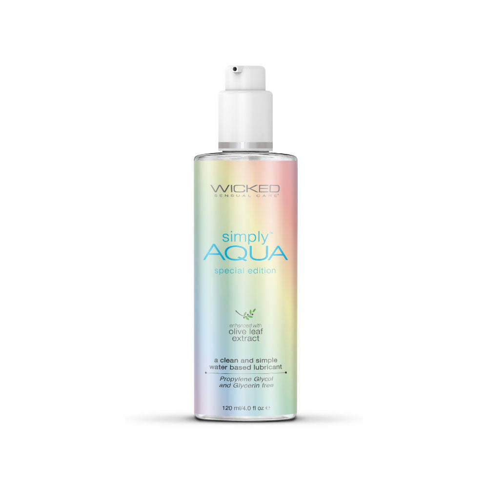 "Simply Aqua Water Based Lubricant - 4 Fl. Oz. - Special Edition WS-91500"