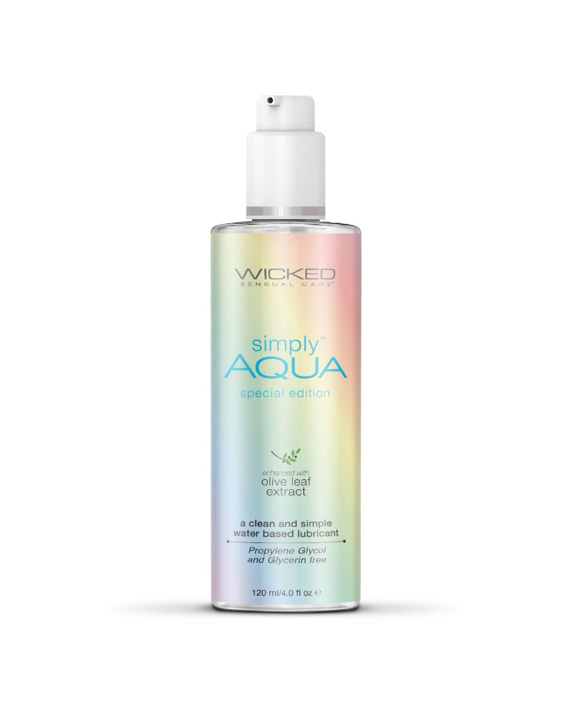 "Simply Aqua Water Based Lubricant - 4 Fl. Oz. - Special Edition WS-91500"