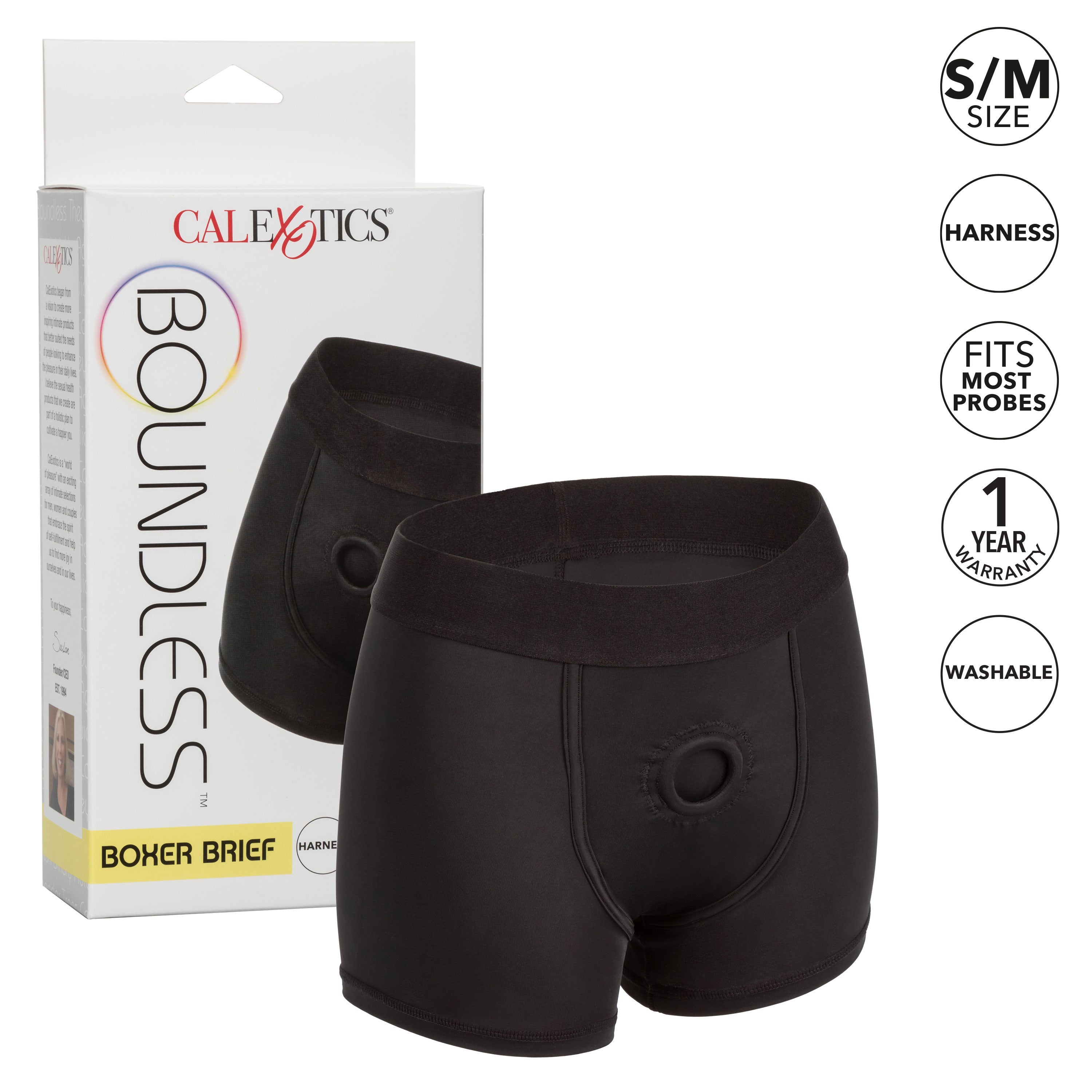 "Boundless Boxer Brief - S/m - Black SE2701273"