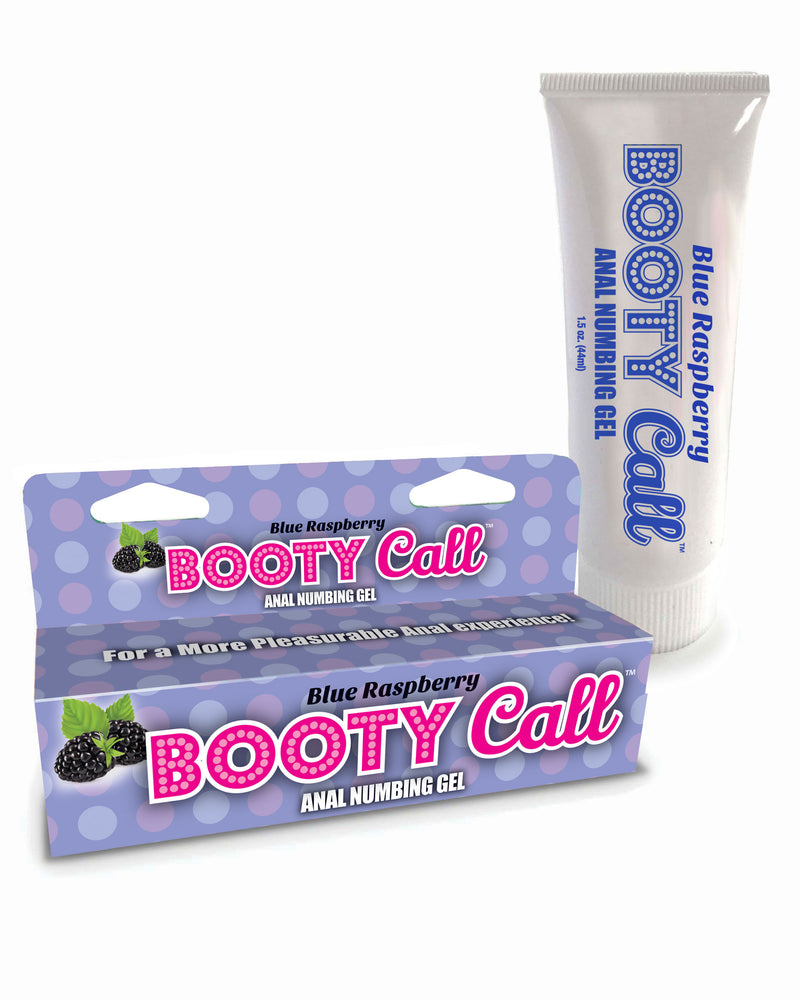 "Booty Call - Anal Numbing Gel 1.5 Oz - Blue Raspberry LG-BT311"