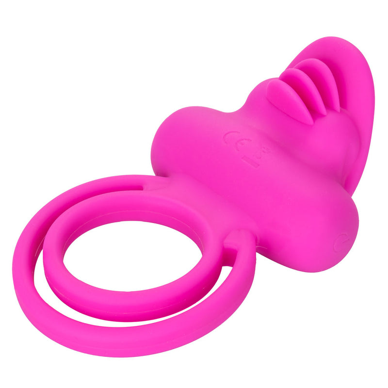 "Silicone Rechargeable Dual Clit Flicker Enhancer SE1843103"