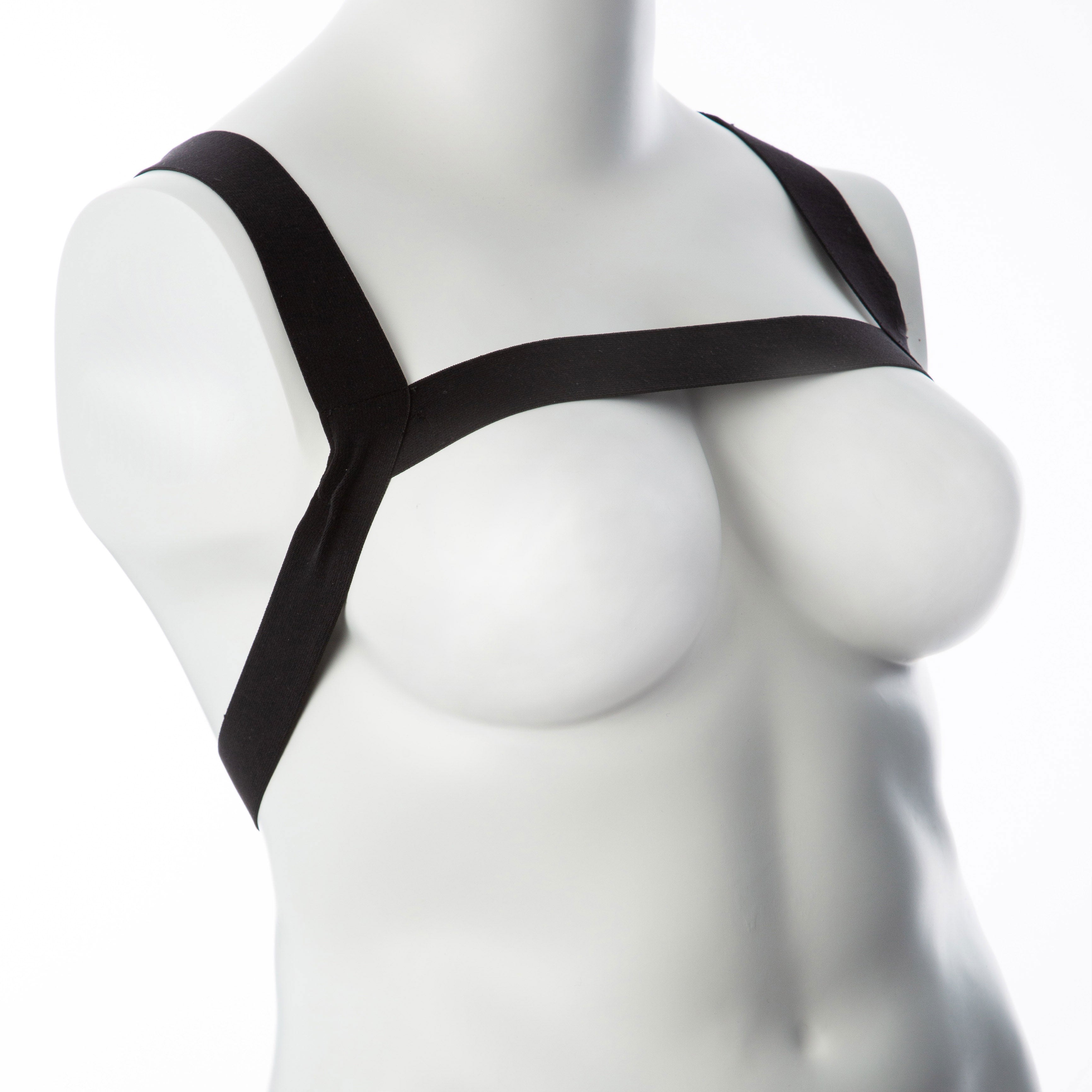 "Gender Fluid Billie Harness - Large/xxlarge -Black GFL-H302"