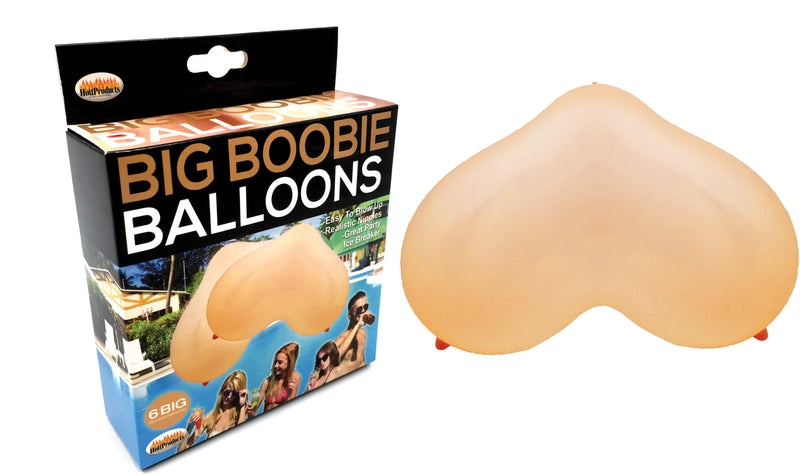 "Big Boobie Balloons - 6 Pcs. HTP3081"