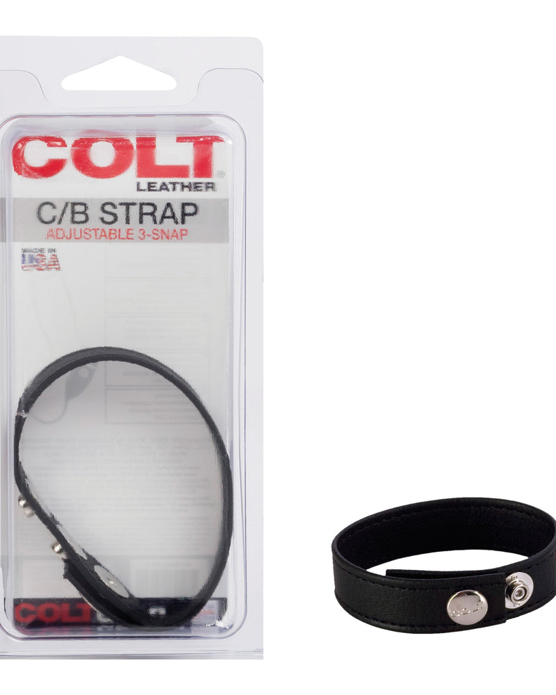 Colt Adjustable 3 Snap Leather