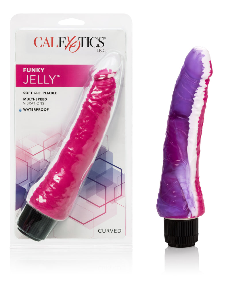 "Funky Jelly Vibe 7.5 Inches - Pink/purple SE0642102"