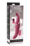 Shegasm Intense 2 in 1 Clit Stimulator - Pink