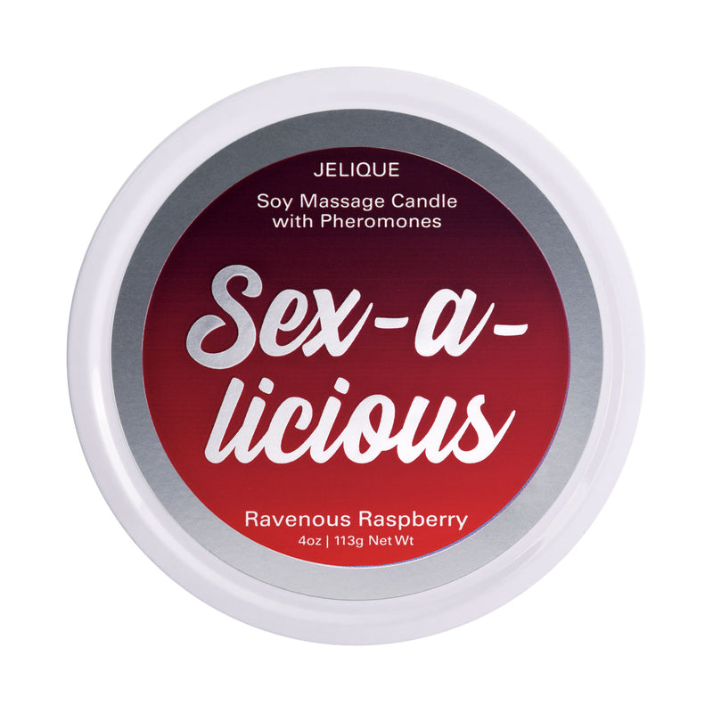 "Mood Candle - Sex-a-Licious - Ravenous Raspberry - 4 Oz. Jar JEL4504-04"