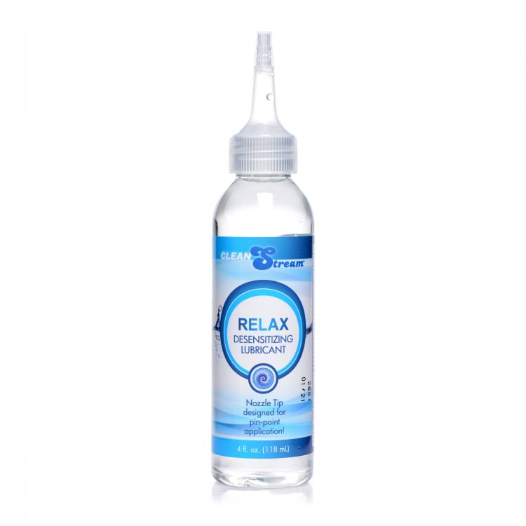 "Relax Desensitizing Lubricant With Nozzle Tip - 4 Oz. 118ml CS-AF987-4OZ"