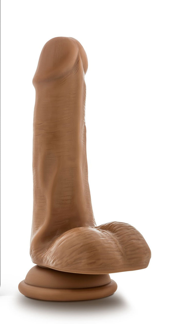 Dr. Skin - Dr. Jeffrey - 6.5 Inch Dildo With Balls - Tan