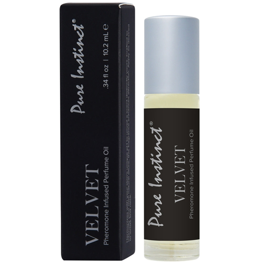 Pure Instinct Pheromone Fragrance Oil Velvet Roll on 10.2 ml 0.34 ml