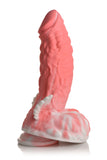 Pegasus Pecker Winged Silicone Dildo - Pink/white