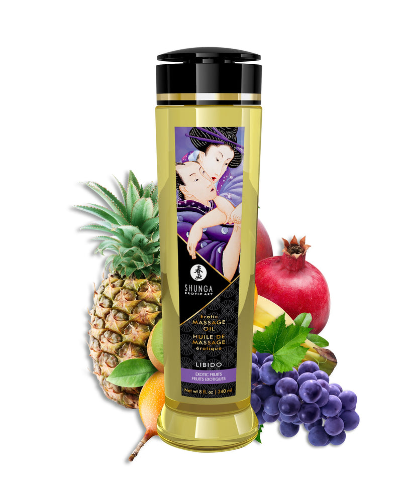 "Massage Oils - Libido - 8 Fl. Oz. Exotic Fruits SHU1202"