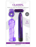 "Classix Ultimate Pleasure Couples Kit - Purple PD1992-12"