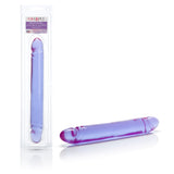 "Reflective Gel Smooth Double Dong - Purple SE0280302"