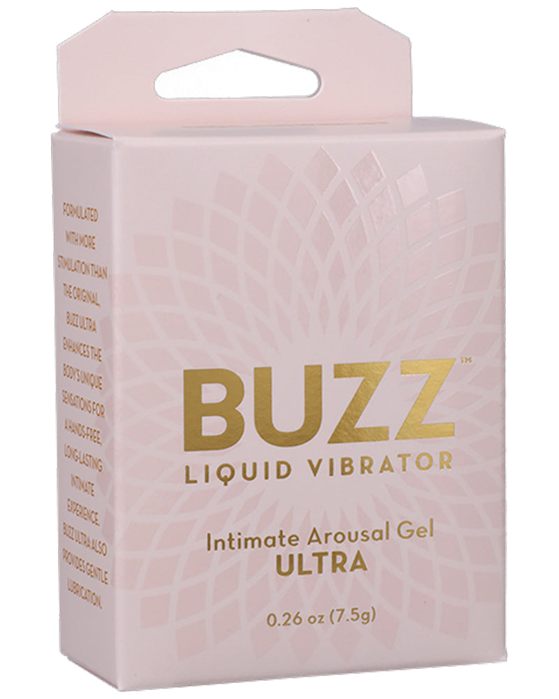 "Buzz - Ultra Liquid Vibrator - Intimate Arousal Gel - 0.26 Oz. DJ4550-02-BX"