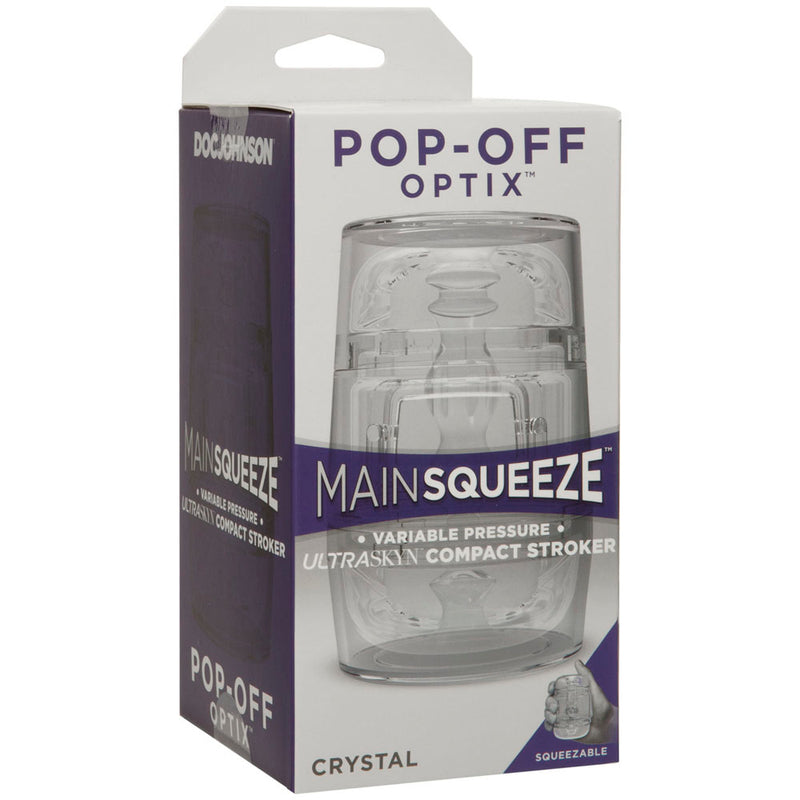 "Main Squeeze - Pop-Off - Optix - Crystal DJ5203-01-BX"