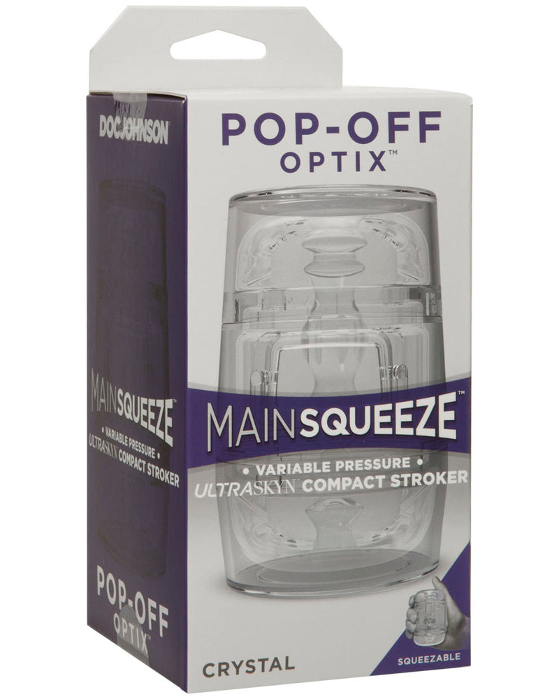 "Main Squeeze - Pop-Off - Optix - Crystal DJ5203-01-BX"