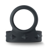 Performance - Vs7 - Silicone Cock & Ball Strap Large - Black