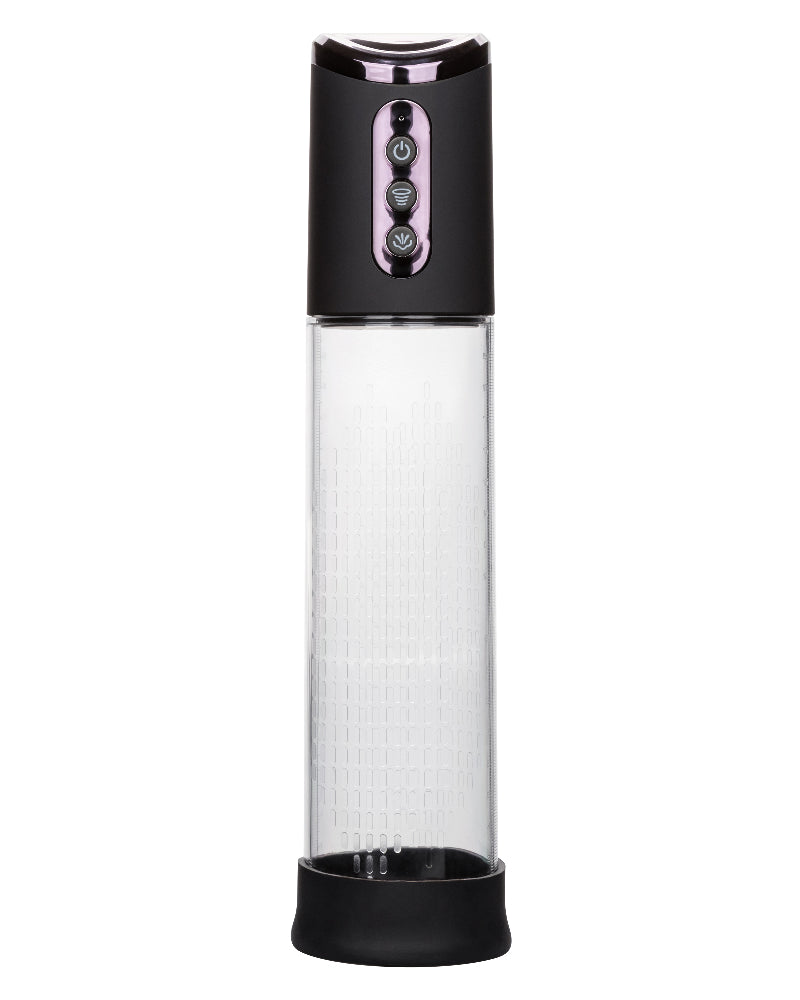 Peak Rechargeable Pump - Black/clear