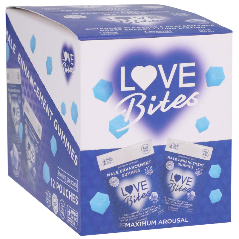 Love Bites - Male Enhancement Gummies - 12 Pack DJ4550-26-BX