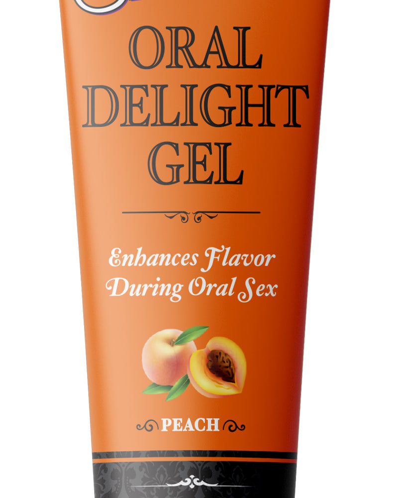 "Goodhead - Oral Delight Gel - Peach - 4 Oz. DJ1361-09-BU"